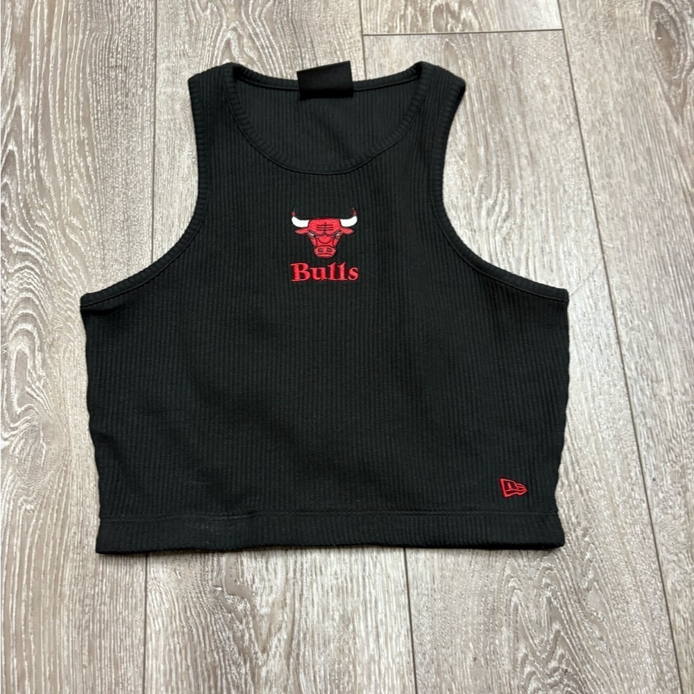 New era Black Bulls Tank Top